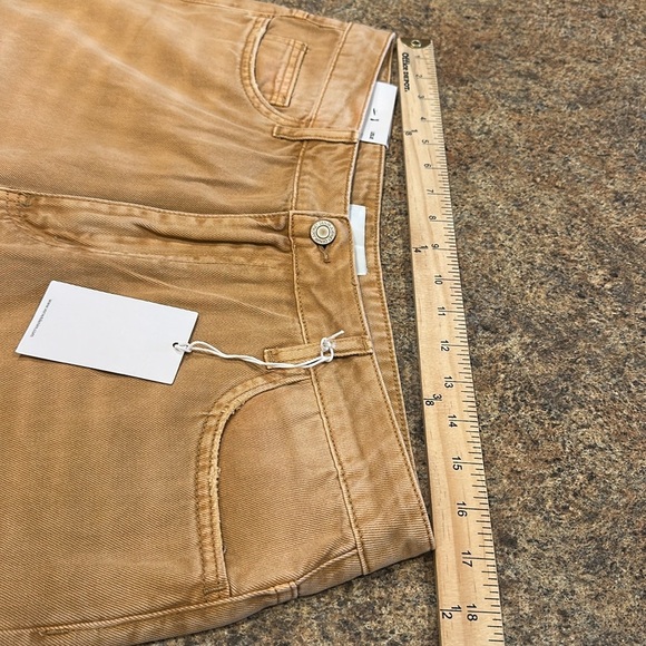 Vervet Josie Crop Flare Jean High Rise Fit Ginger Womens Size 31 - Picture 14 of 15